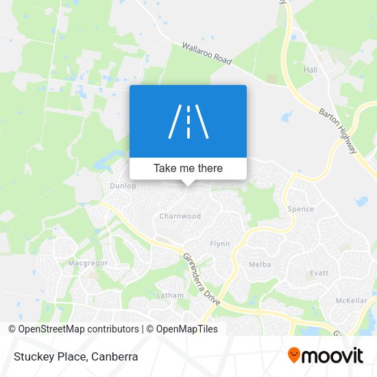 Stuckey Place map