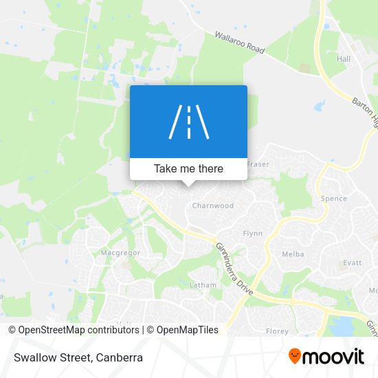 Swallow Street map