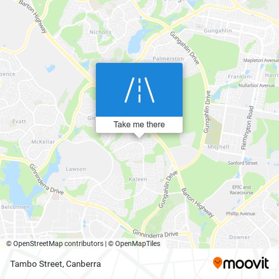 Tambo Street map