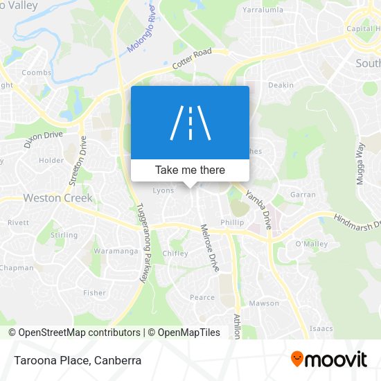 Taroona Place map