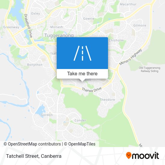 Tatchell Street map