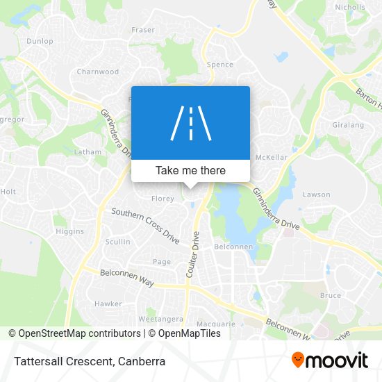 Tattersall Crescent map