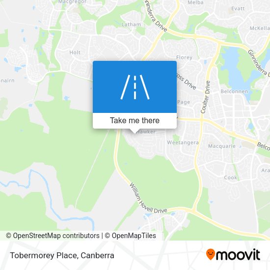 Tobermorey Place map