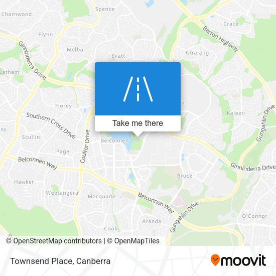 Townsend Place map