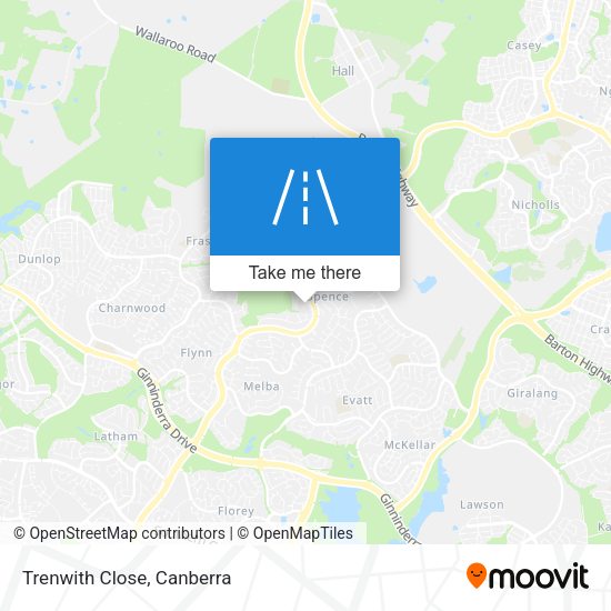 Trenwith Close map