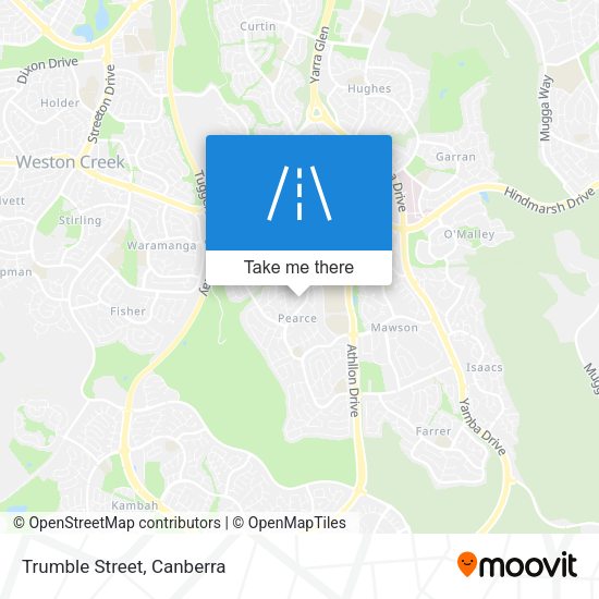 Trumble Street map