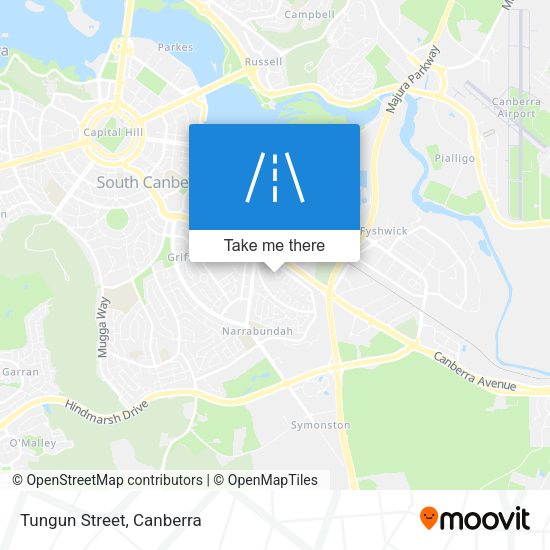 Tungun Street map