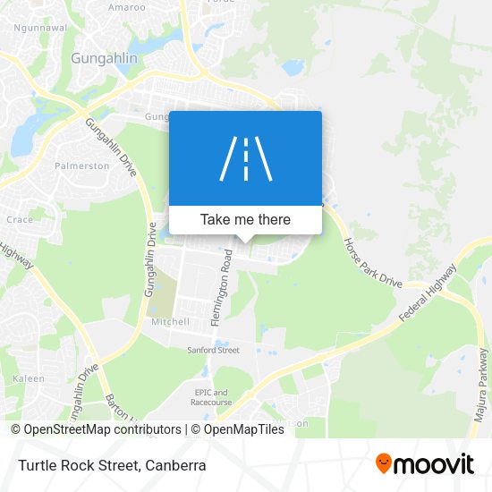 Turtle Rock Street map