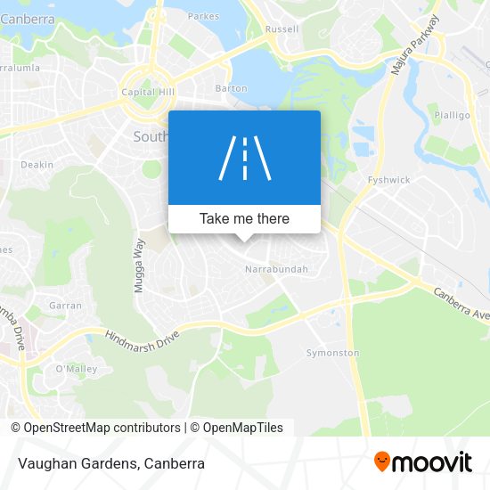 Vaughan Gardens map
