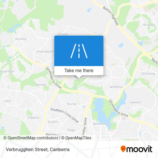 Verbrugghen Street map