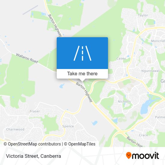 Victoria Street map