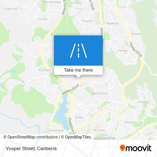 Vosper Street map
