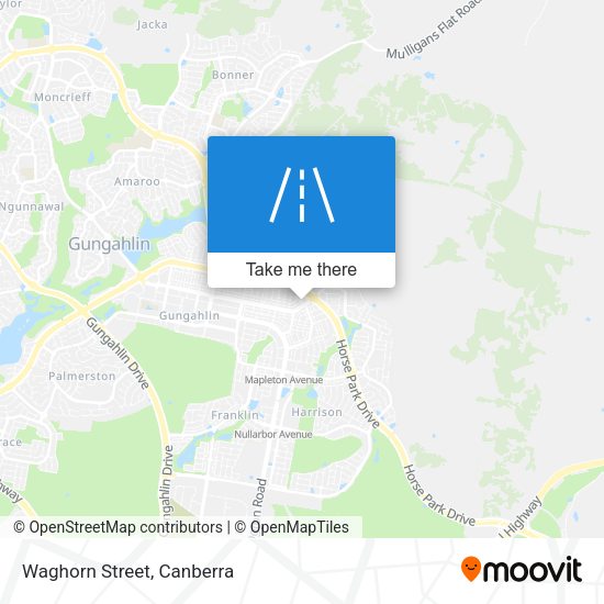 Waghorn Street map