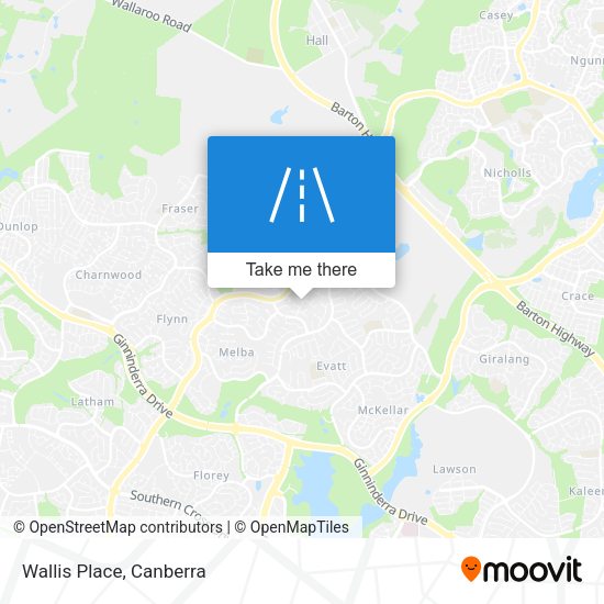 Wallis Place map