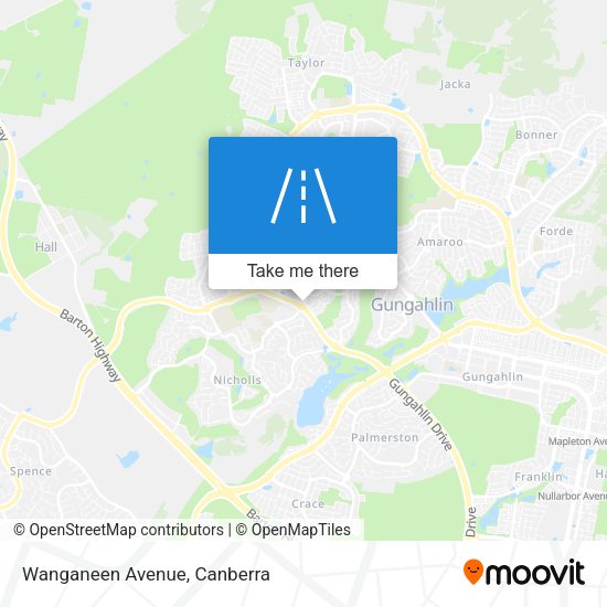 Wanganeen Avenue map
