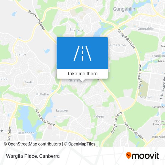 Wargila Place map