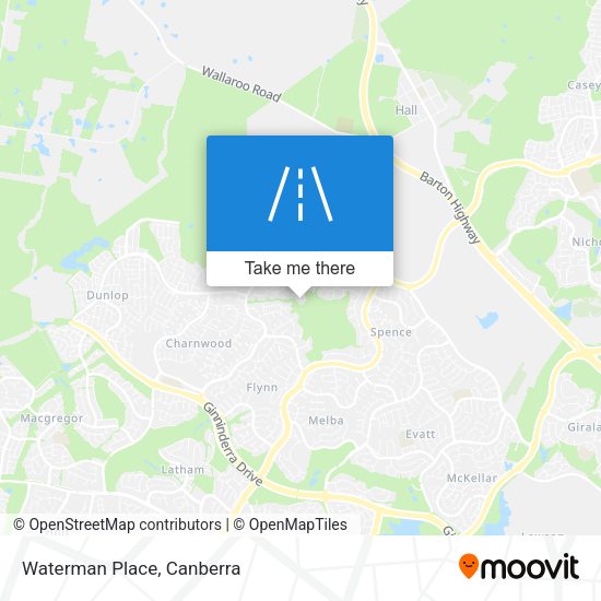 Waterman Place map