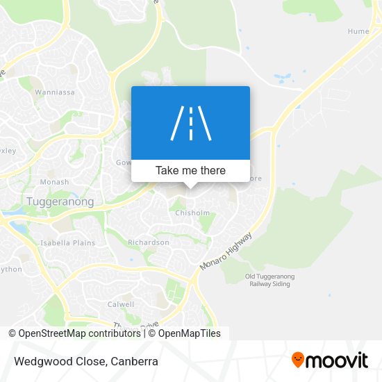 Wedgwood Close map