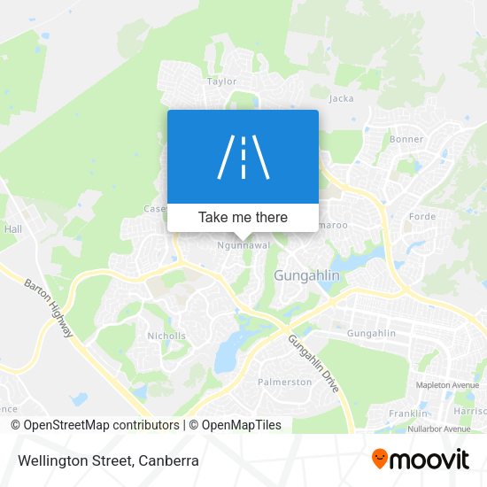 Wellington Street map