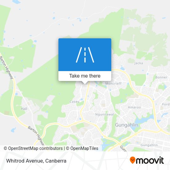 Whitrod Avenue map
