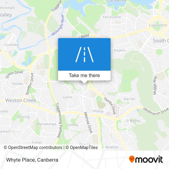 Whyte Place map