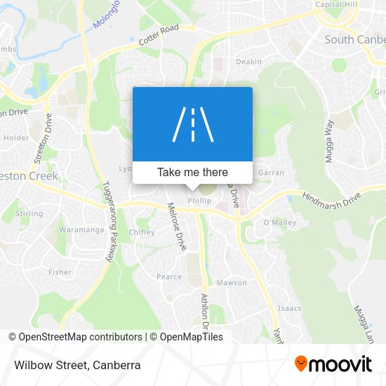 Wilbow Street map