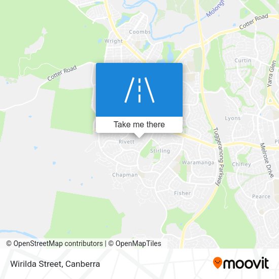 Wirilda Street map