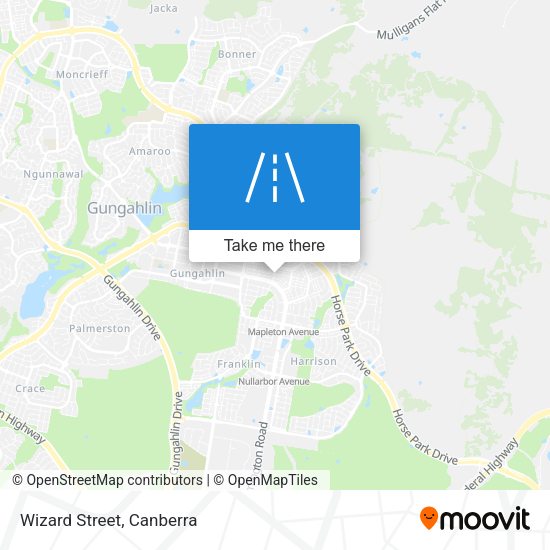 Wizard Street map