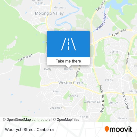 Woolrych Street map