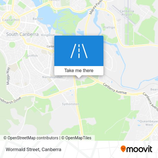 Wormald Street map
