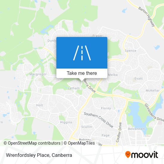 Wrenfordsley Place map