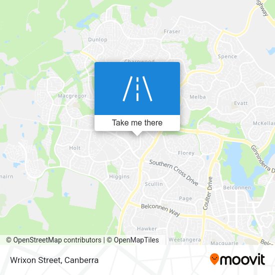 Wrixon Street map