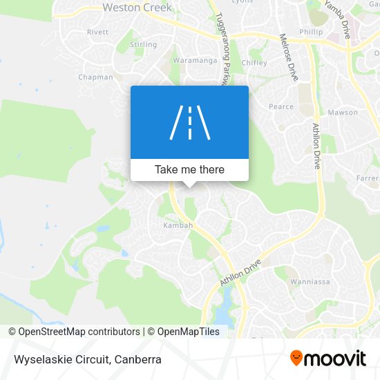 Wyselaskie Circuit map
