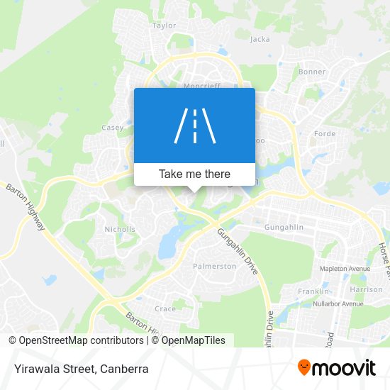 Yirawala Street map