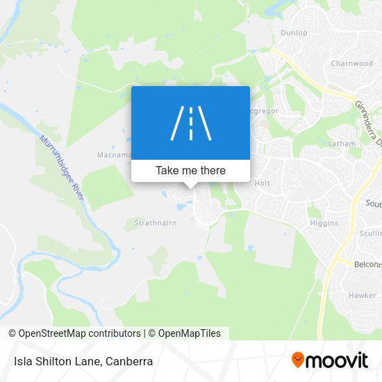 Isla Shilton Lane map