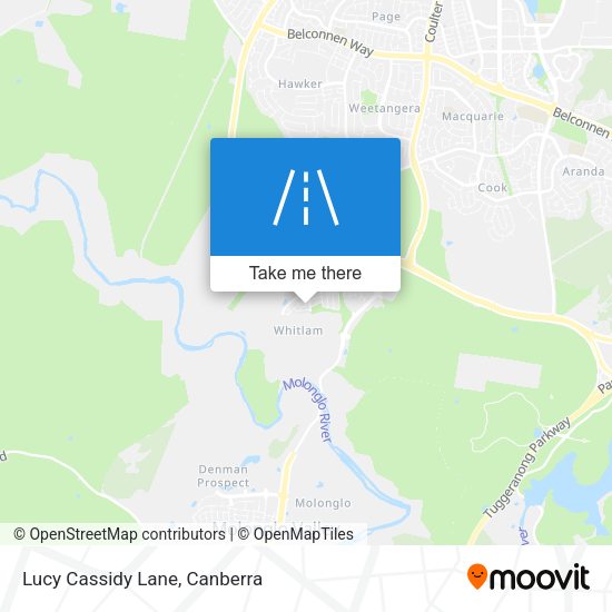 Lucy Cassidy Lane map