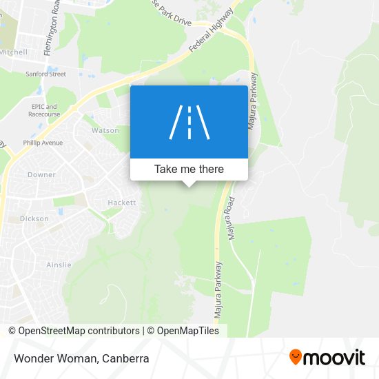 Wonder Woman map