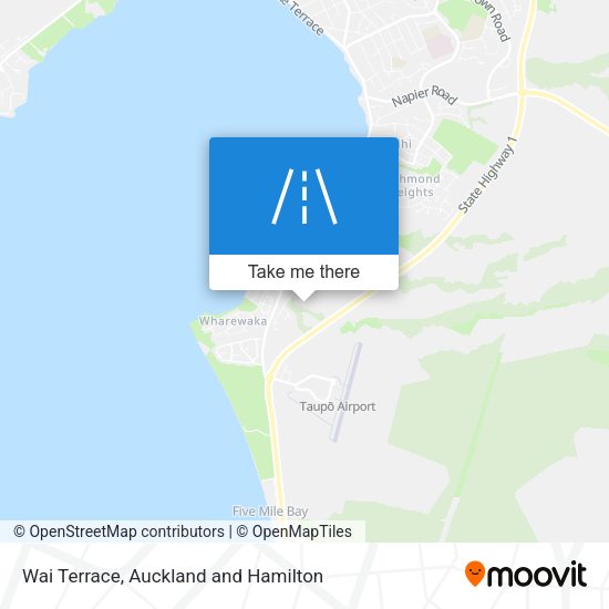 Wai Terrace map