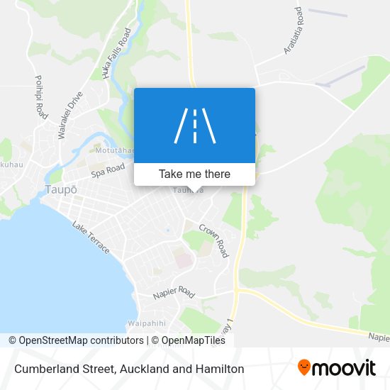 Cumberland Street map