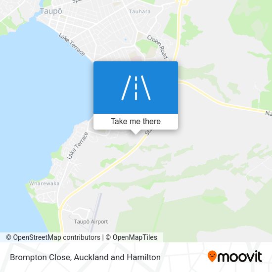 Brompton Close map