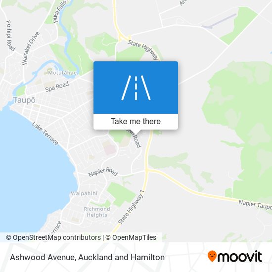 Ashwood Avenue map