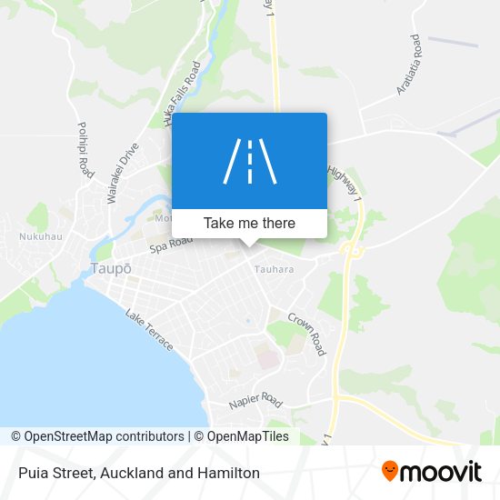Puia Street map