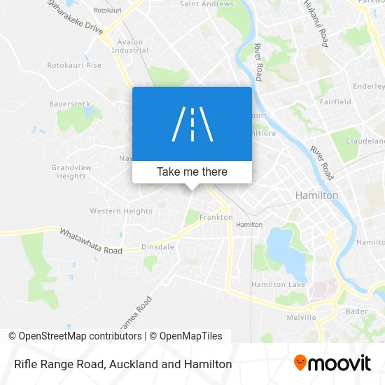 Rifle Range Road map