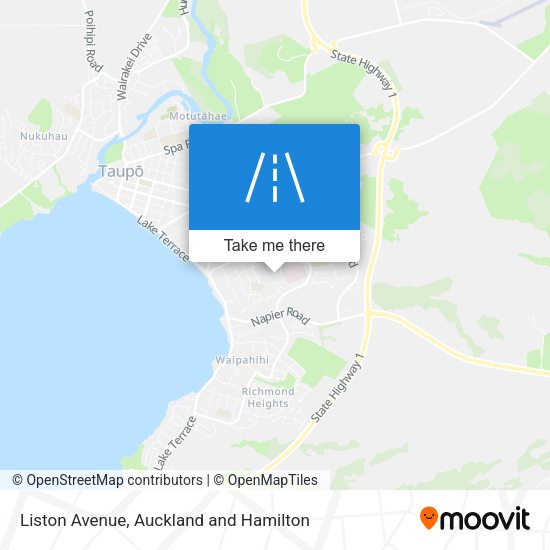 Liston Avenue map