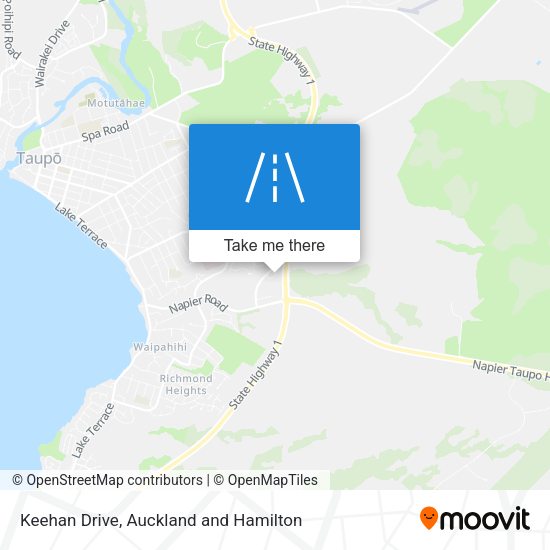Keehan Drive map