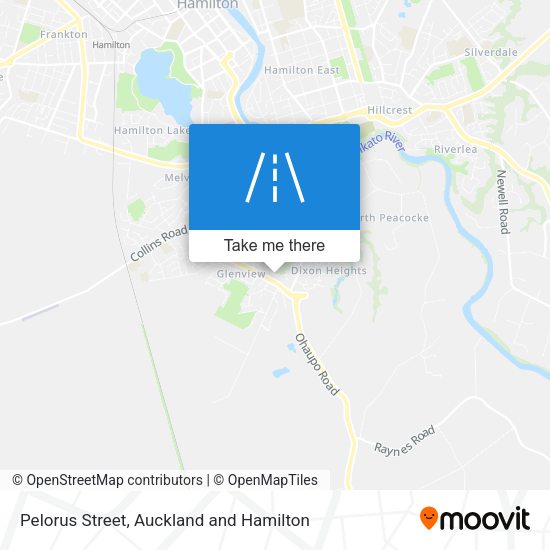 Pelorus Street map