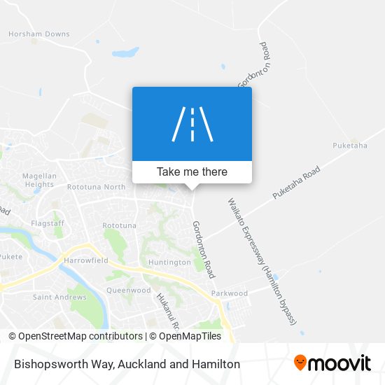 Bishopsworth Way map