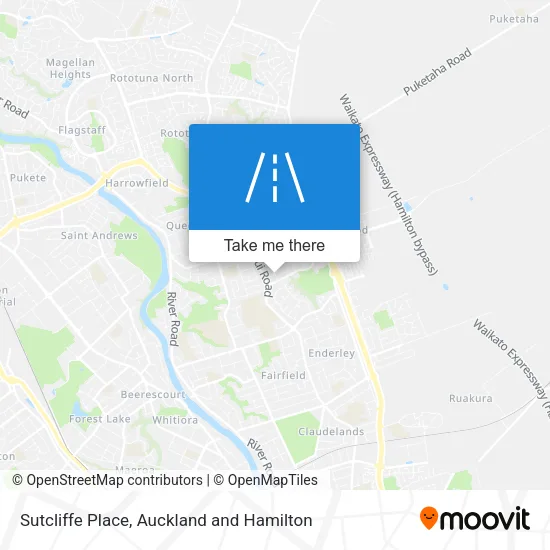 Sutcliffe Place map