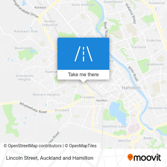 Lincoln Street map