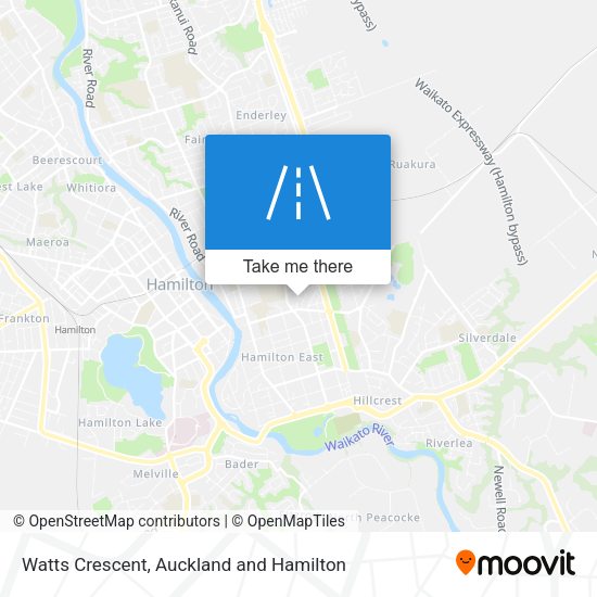 Watts Crescent map